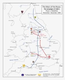 Towton Campaign I - Battle Of Ludford Bridge Plan, HD Png Download, Free Download