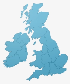 Uk Map Empty, HD Png Download, Free Download