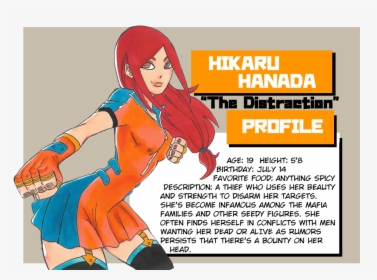 Hikaru Profile - Cartoon, HD Png Download, Free Download