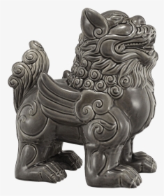 Ceramic Foo Dog - Fu Dog Figurine, HD Png Download, Free Download