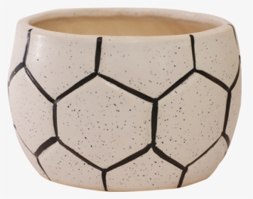 Ceramic Football Shaped Pot 5 Inches - Vase, HD Png Download, Free Download