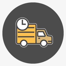 Delivery Truck Icon Png, Transparent Png, Free Download