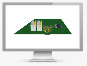 Solidworks Pcb - Computer Monitor, HD Png Download, Free Download