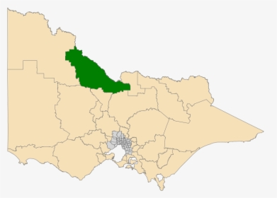 Vic Murray Plains District 2014 - Outline Map Of Victoria, HD Png Download, Free Download