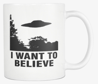 The X-files Mug, I Want To Believe, Scully, Mulder, - Coffee Cup, HD Png Download, Free Download