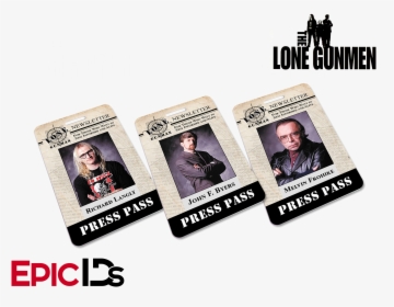 The X Files / The Lone Gunmen Inspired Tlg Newsletter - Paper Product, HD Png Download, Free Download