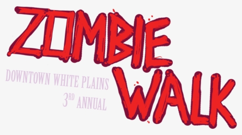 White Plains Zombie Walk - Orange, HD Png Download, Free Download