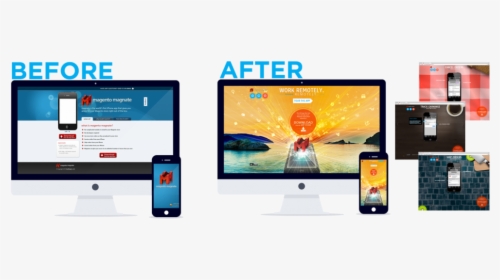 Web Banner Before And After, HD Png Download, Free Download