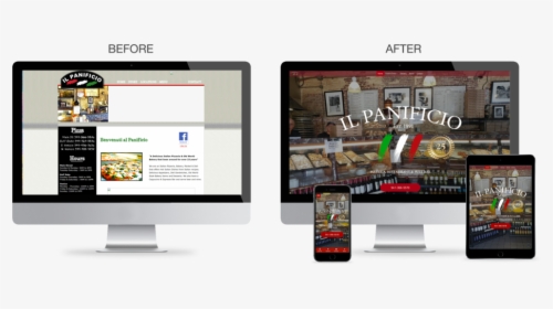 Panificio Before After - Online Advertising, HD Png Download, Free Download