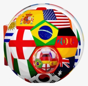World Cup 2018 Png -football Png World Cup - Brazil Flag, Transparent Png, Free Download