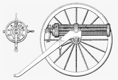 Ripley Gun Patent Img - Industrial Revolution Machines Drawing, HD Png Download, Free Download