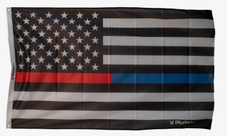 Red/blue Line Flag, HD Png Download, Free Download