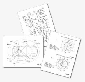 Remote Vehicle Control System Utilizing Multiple Antennas - Technical Drawing, HD Png Download, Free Download