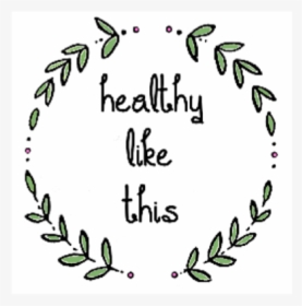 Healthy Like This - Clip Art Black And White Quotations, HD Png Download, Free Download