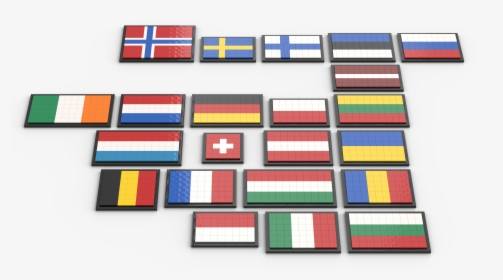 Flags Made From Lego, HD Png Download, Free Download