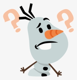 Transparent Olaf Clipart - Transparent Gif Question Mark, HD Png Download, Free Download