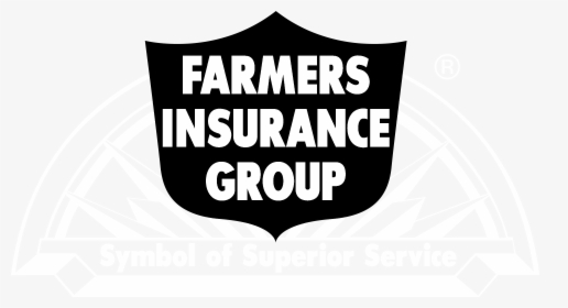Farmers Ins 1 Logo Black And White - Farmers Insurance Group, HD Png Download, Free Download