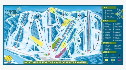 Canyon Ski Hill Red Deer, HD Png Download, Free Download