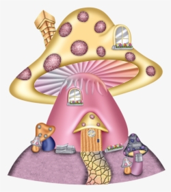 Pps Shroom House Png - Png Clipart Mushroom House Cartoon, Transparent Png, Free Download