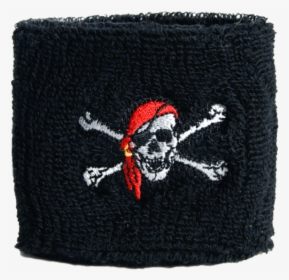 Pirate With Bandana Wristband / Sweatband - Woolen, HD Png Download, Free Download