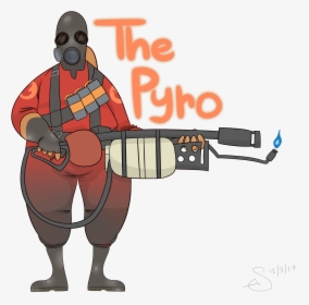 Tf2 Thicc Girl Pyro, HD Png Download, Free Download