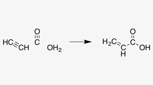 Acrylic Acid Synthesis From Acethylene - Acrylamide Bisacrylamide, HD Png Download, Free Download