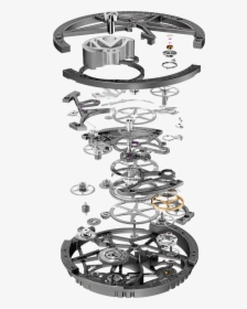 Thumb Image - Automatic Movement Exploded View, HD Png Download, Free Download
