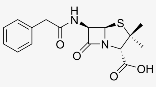 Penicillin Chemical Structure, HD Png Download, Free Download