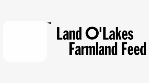 Land O"lakes Farmland Feed Logo Black And White - Land, HD Png Download, Free Download