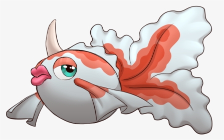 Goldeen - Cartoon, HD Png Download, Free Download