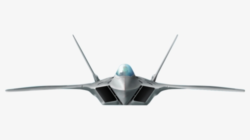 F 22 Front View, HD Png Download, Free Download
