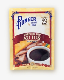 French Dip Au Jus Gravy Mix 1oz Pioneer - Kopi Tubruk, HD Png Download, Free Download