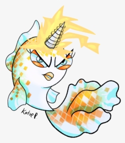 Goldeen Used Horn Drill By Aclockworkkitten - Illustration, HD Png Download, Free Download