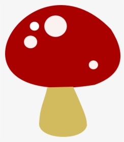 Red Mushroom Clipart, HD Png Download, Free Download