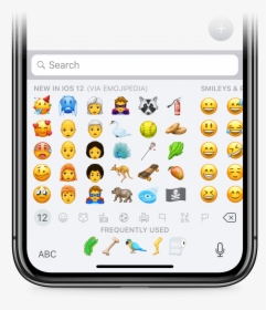 New Emojis In Ios 12, HD Png Download, Free Download