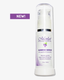 Merlot Sunrise Serum Helps Boost Hydration And Diminish - Lotion, HD Png Download, Free Download