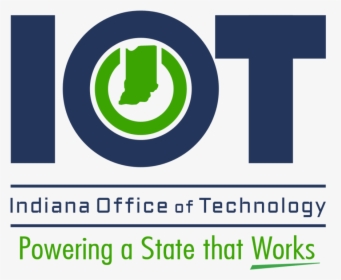 Iot Logo 2014 - State Of Indiana Office Of Technology Logo, HD Png Download, Free Download