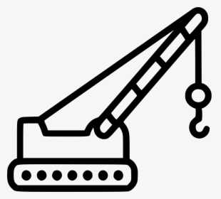 Large Construction Crane - Clip Art, HD Png Download, Free Download