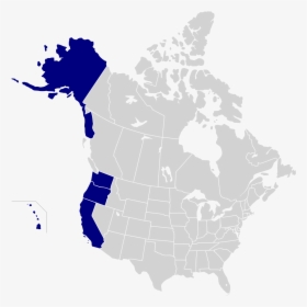 Map Of North America Png, Transparent Png, Free Download