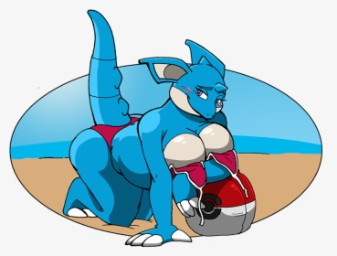 Nidoqueen Of The Beach - Nidoqueen Female, HD Png Download, Free Download