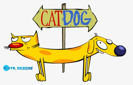 Cat Dog Cartoon, HD Png Download, Free Download