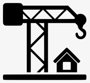 Construction Crane - Property Development Icon, HD Png Download, Free Download
