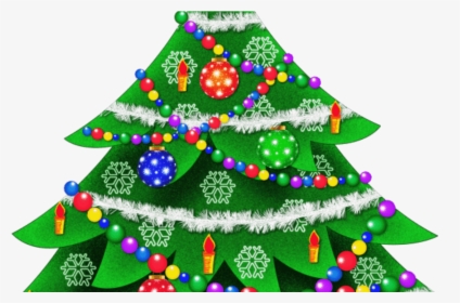 Clipart Transparent Christmas Tree, HD Png Download, Free Download