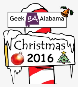 Geek Alabama Christmas - Christmas Day, HD Png Download, Free Download