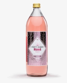 Rose-bottle"  Id="roseicon - 40 Oz Rose Wine, HD Png Download, Free Download