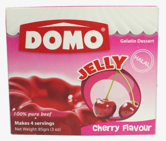 Domo Cherry Jelly 85g - Domo Jelly, HD Png Download, Free Download