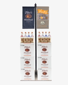 Tito"s Vodka Banner Display - Liqueur, HD Png Download, Free Download