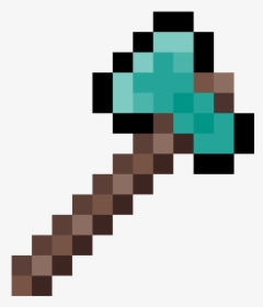Minecraft Axe Gold, HD Png Download, Free Download