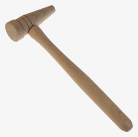 Wooden Hammer With Conic Shaped Head - Wood, HD Png Download, Free Download