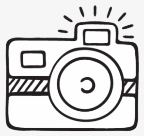 Icon Of A Camera - Line Art, HD Png Download, Free Download